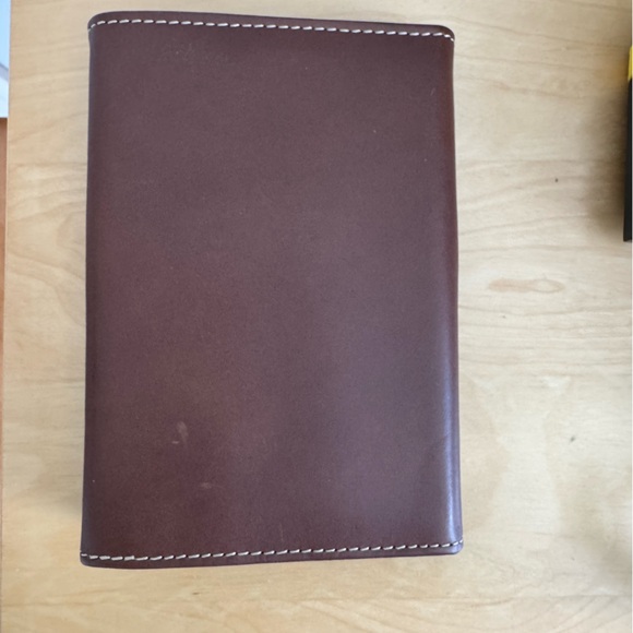 Indian motorcycle. Brown Leather Men's travel bag. - Picture 4 of 7